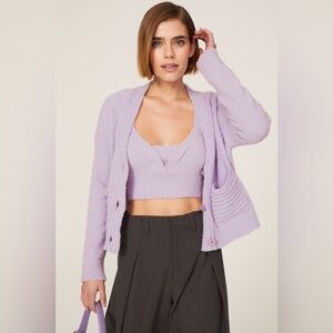 FUZZY BRALETTE TOP CENTRAL PARK WEST